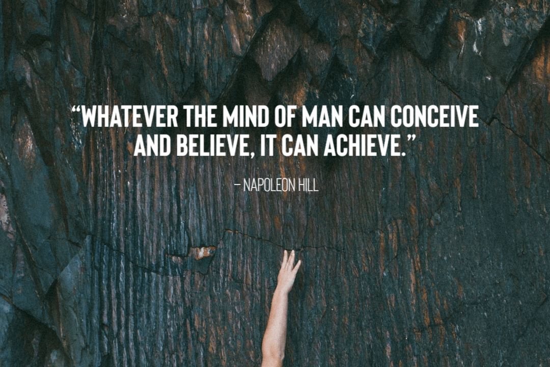 Napoleon Hill Personal Development Quote